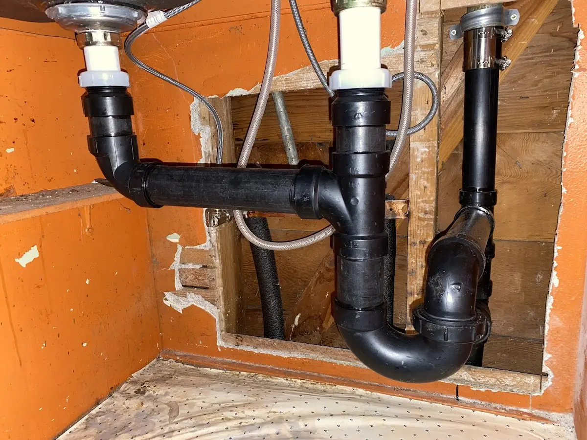 Professional Repiping Services equipment and tools on the job in Columbiana